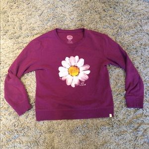 Life Is Good Purple-Ish Sweatshirt